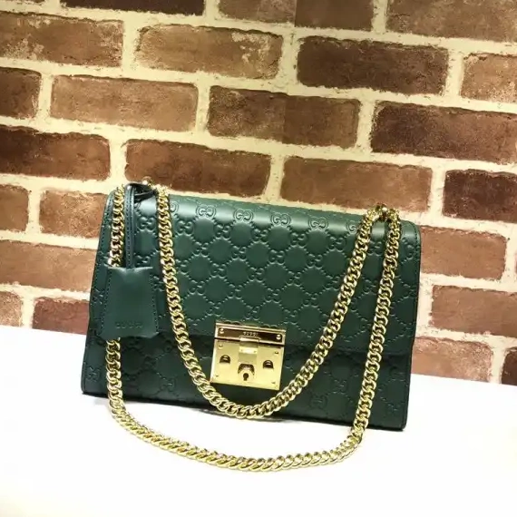 First bag ru PADLOCK GUCCI 0618